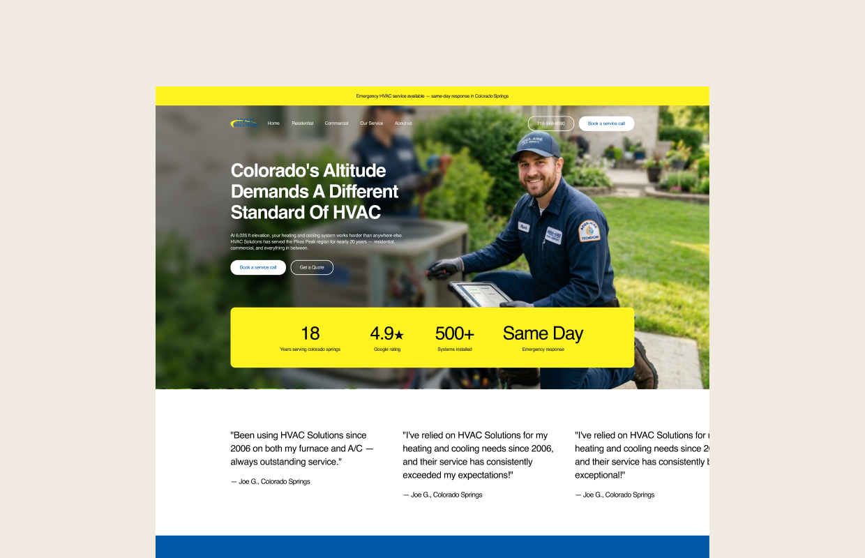 HVAC Solutions Colorado Springs